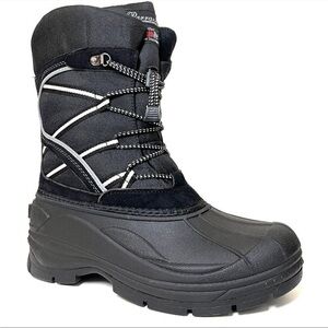 NWT Men's Black Snow Boots